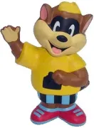 stress raccoon squeezie ball