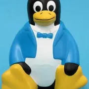 sitting penguin