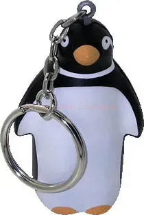 Anti-stress Penguin keytag