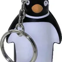 Anti-stress Penguin keytag