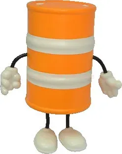stress oil drum figure
