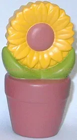 sunflower in a pot
