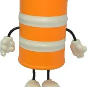 stress oil drum figure