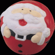 santa claus anti stressball