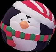 christmas penguin ball