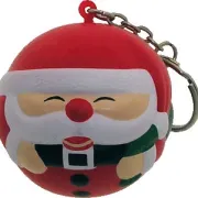 santa claus keychain