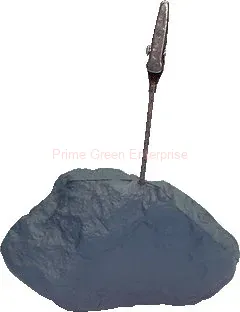 mineral rock with memo clip