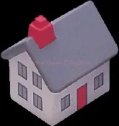 stress house with chminey