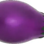 PU eggplant squeezyball