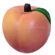 peach stress ball