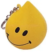 stress droplet keychain