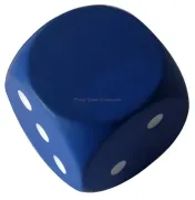 stress dice blue