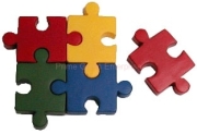 puzzle set stress reliever