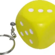 PU dice keychain