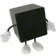 stress cube mascot