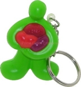 man with internal organs keychain