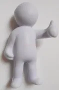 stress white man figure