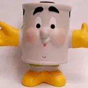 Mr. Recycle garbage can