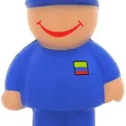 anti-stress carton man