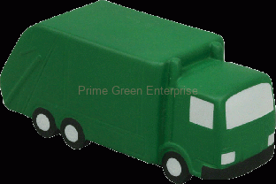 garbage truck stressball
