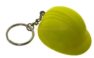 helmet keychain stressball
