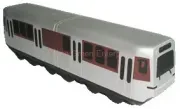 subway train stressball