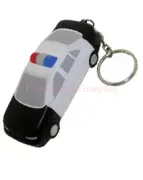 police car keytag
