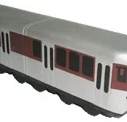subway train stressball