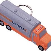 tank truck keyring