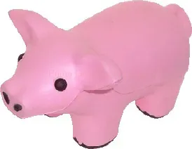 pig with vertical ear