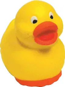 stress floating duck