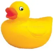 stress floating duck