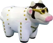 cow with glasses