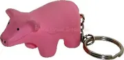 stress pig keytag