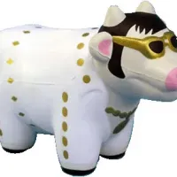 cow with glasses