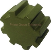 gear shaped stress relievers