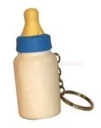milk bottle keychain