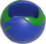earth ball shaped phone holder