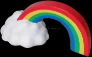 rainbow stress shape