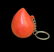 droplet keychain stress reliever