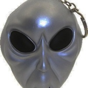 anti stress alien keychain