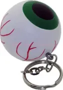 stress-reliefer eyeball keyring