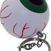 stress-reliefer eyeball keyring