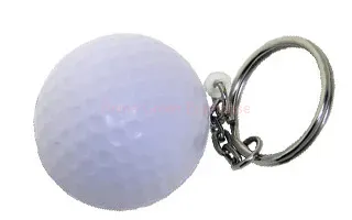 golf ball keyring stress reliefer