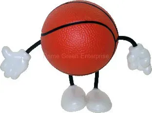 PU stress basketball figure