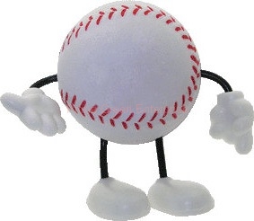 anti stress baseball figure