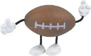 USA football with removable arms & legs