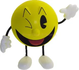 smiley stress ball figure