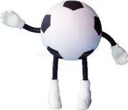 PU football figure