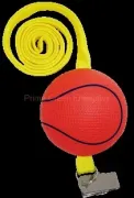 stress baseball with lanyard